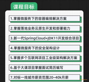 小滴课堂 工业级PaaS云平台 SpringCloudAlibaba+JDK11综合项目实战课程介绍截图