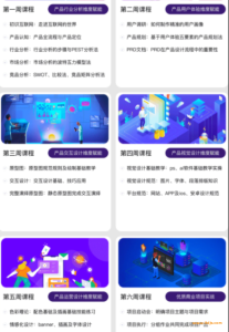 开课吧 产品经理核心能力护航计划 课程大纲截图