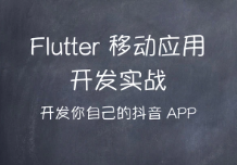 Flutter 移动应用开发实战 （开发你自己的抖音APP）