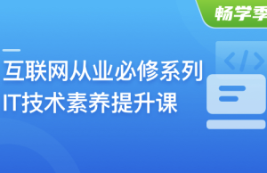 互联网从业必修系列-IT技术素养提升课图